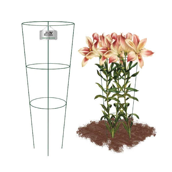 Опорные кольца для поддержки растений