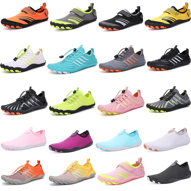 Outdoor Unisex Quick Drying Neoprene Rubber Five Finger Walking Swimming Summer Barefoot Beach Water Aqua Shoe for Women and Men