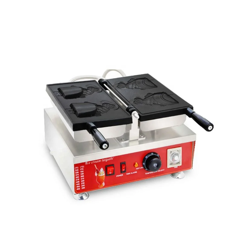 Mini 110v 220v-240v Wink Eye Fish Waffle cone maker Ice cream Taiyaki waffle machine