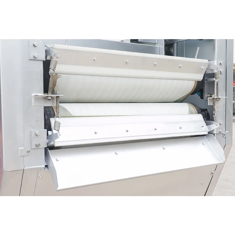 easy operation stainless steel belt press dewatering machine sludge dehydrator for waste water treatment plant