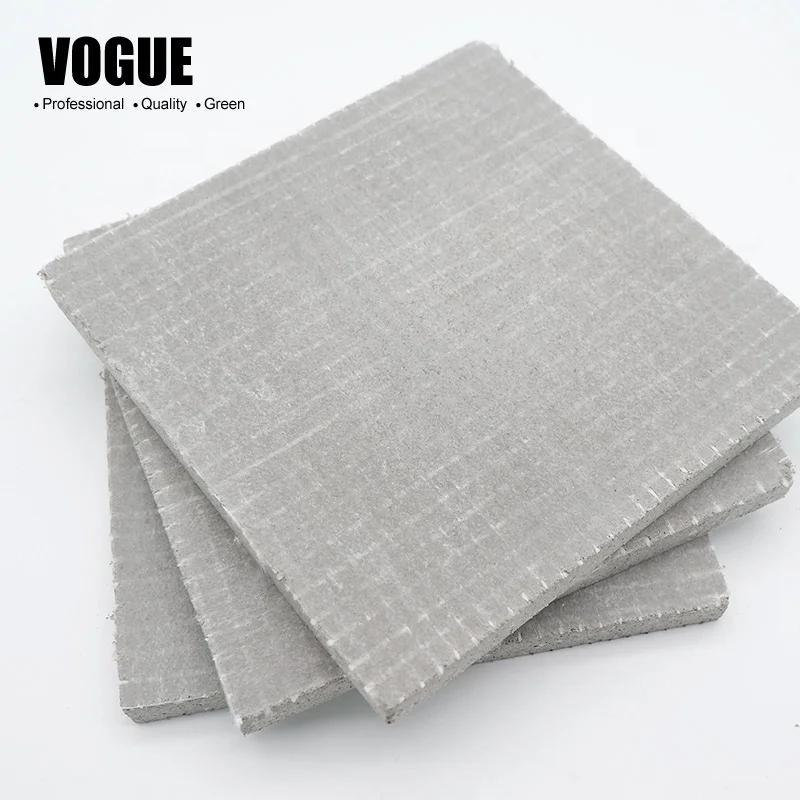 Vogue mgo board decorative fireplace design 4x8 drywall High Strength Climate Resistant 12mm Mgo Wall Board