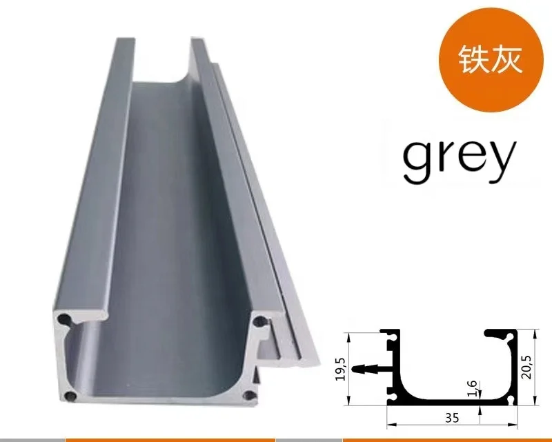 Wholesale Powder Coated Kitchen Handle Aluminum G Profile Custom Kitchen Cabinet Aluminum Furniture Handle & Knob Modern