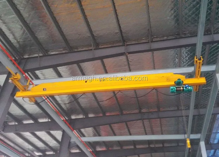 electric overhead crane lifting high cost machine free standing bridge crane