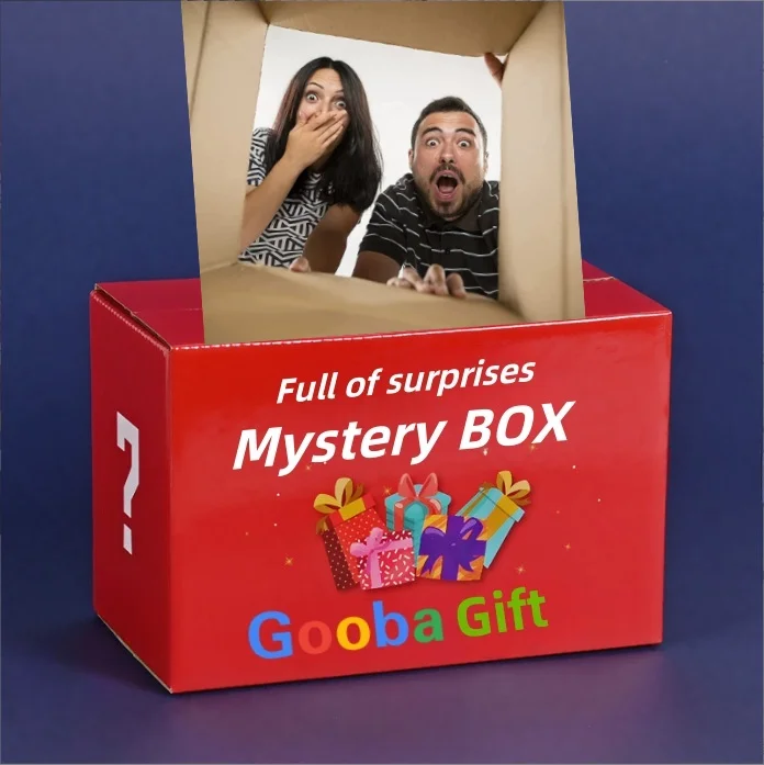 2024 Top Seller Trending item surprise mystery box gift set Sports watches Wireless earphone Smart robot Mystery box surprise