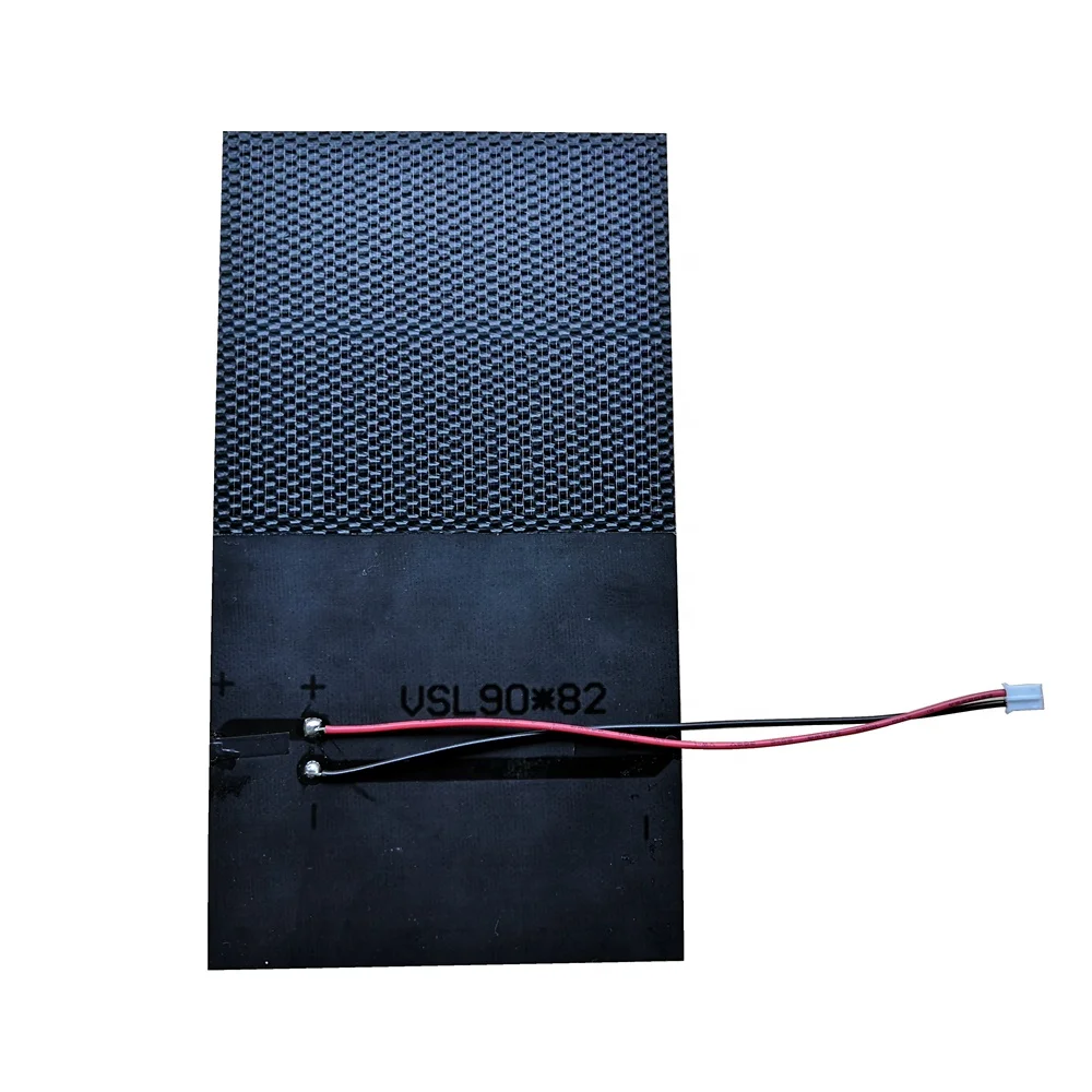 5V 1W monocrystalline ETFE  solar panel with cable
