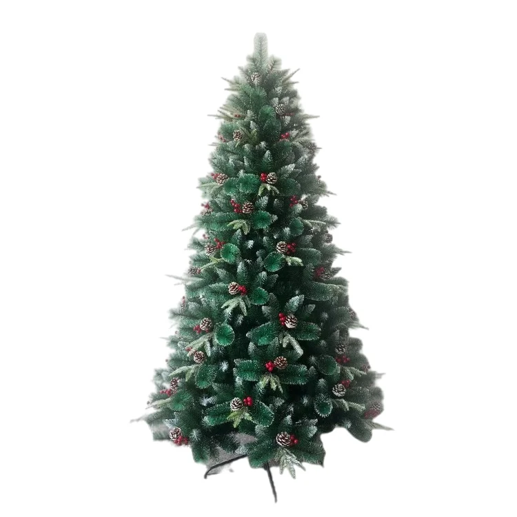 Arbol De Navidad Co-Arts Christmas Decoration 7ft Pencil Christmas Tree And Pine Nuts With Berries For Sale Sapin De Noel
