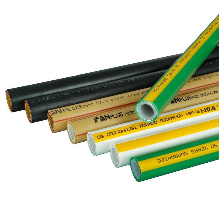 IFANPlus PPR Pipes Tubes 20x3.5-125x20.8 Germany Standard Cold And Hot Water Plastic PPR Pipe