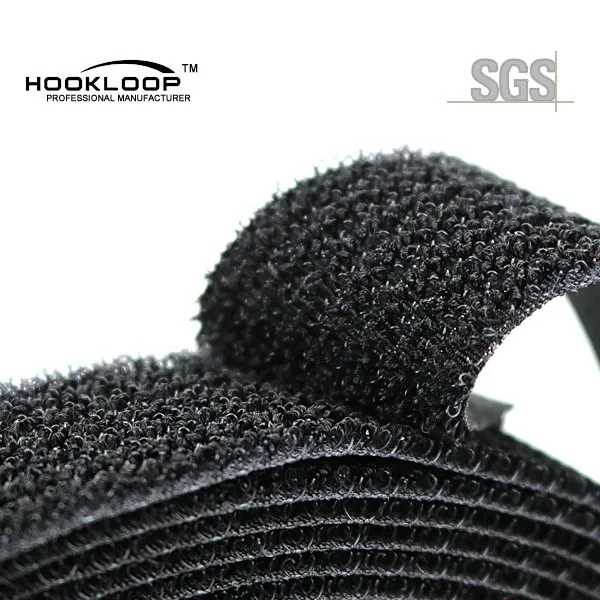 Elastic Hook and Loop Tape Stretch Hook and Loop Strap for Industrial, Garments, Medical Application