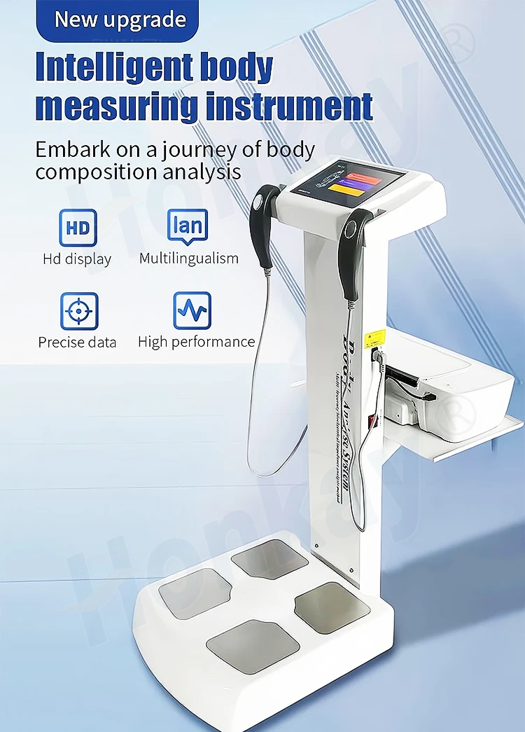 Body Composition Analysis Machine Health Measurement Body Element Analyzer With Printer