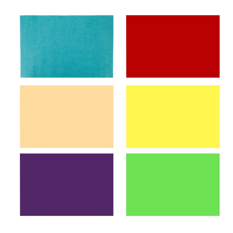 1mm 2mm 3mm needle felt polyester felt sheet fabric nonwoven felt fabric roll