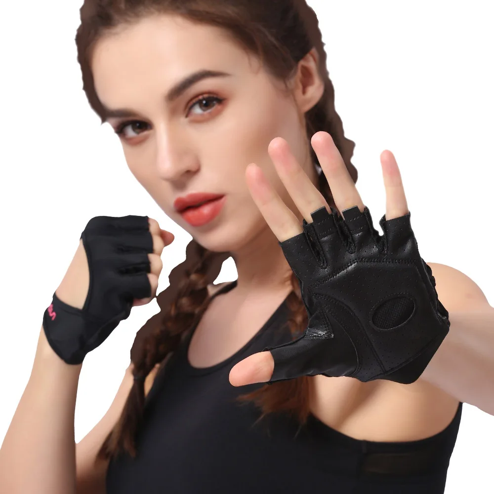 HBG 0282 Hot Selling Anti Slip Yoga Gloves for Women breathable Workout Fitness Gloves Training Weightlifting Gloves fashion