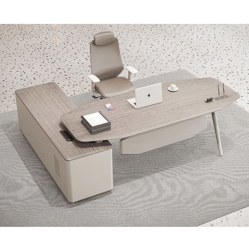 High Quality luxury modern office desk and chair set office table conference table with cabinet italian design executive desk