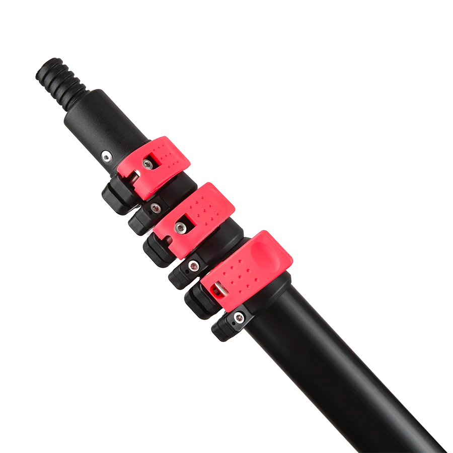 Xinxing Disposable Metal Telescopic Poles Aluminum Cleaning Rod Anodizing Window Cleaner Water Fed Pole Window Cleaning System