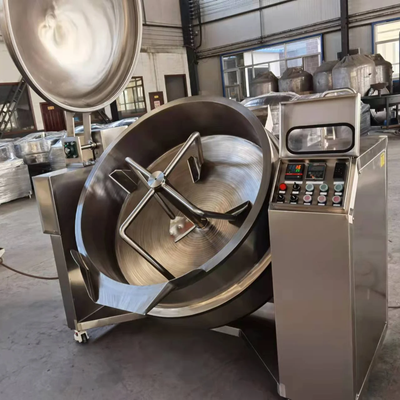 380V 50HZ 3PH or as customers industrial food mixers jam cooking machine