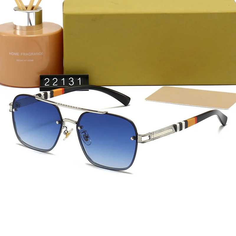EESER Luxury Brand Fashion Square Glasses Trendy Designer Sunglasses 2024