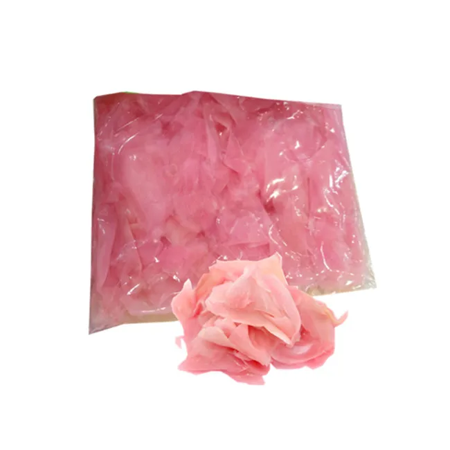 Japanese natural sliced white pickled sushi ginger