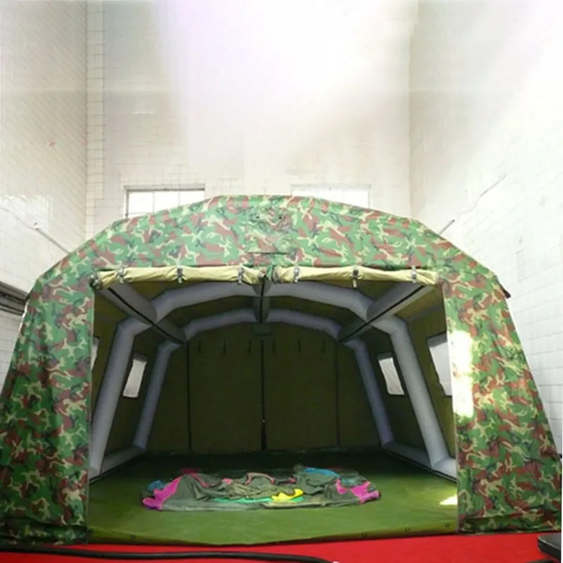 Airtight Portable Inflatable Camouflage Tent Super Fashion for Camping