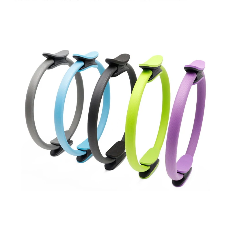 Home Yoga Training Exercise Equipment Fitness Pilates Accessories Wholesale Double Handle Magic Circle Yoga Pilates Ring