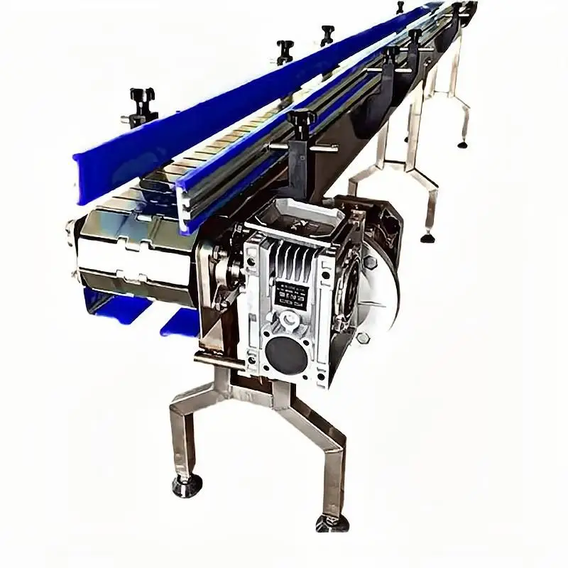 Bottle Stainless Steel Chain Conveyor Belt Plate Conveying Conveyor System for Water Production Line