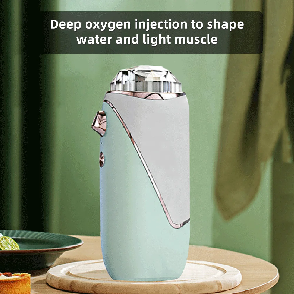 Newest  Beauty Facial Oxygen Injection Instrument Moisturizing Sprayer Hy-perbaric Oxygen Injector