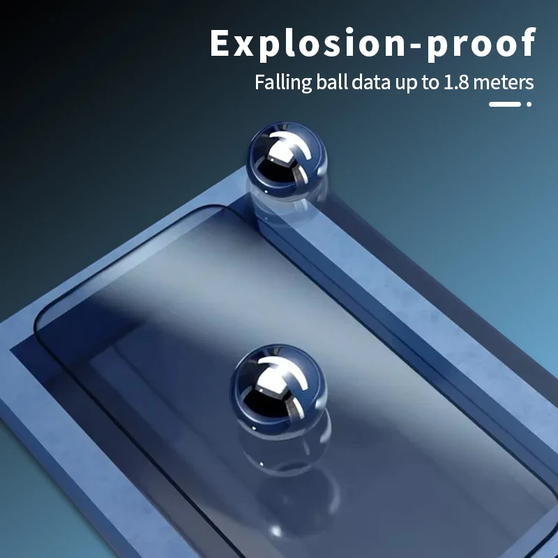 Amazon Premium Quality Top Glass D Pro 3D Silk Print Full Glue Tempered Glass Screen Protector For iPhone 14 13 12 11