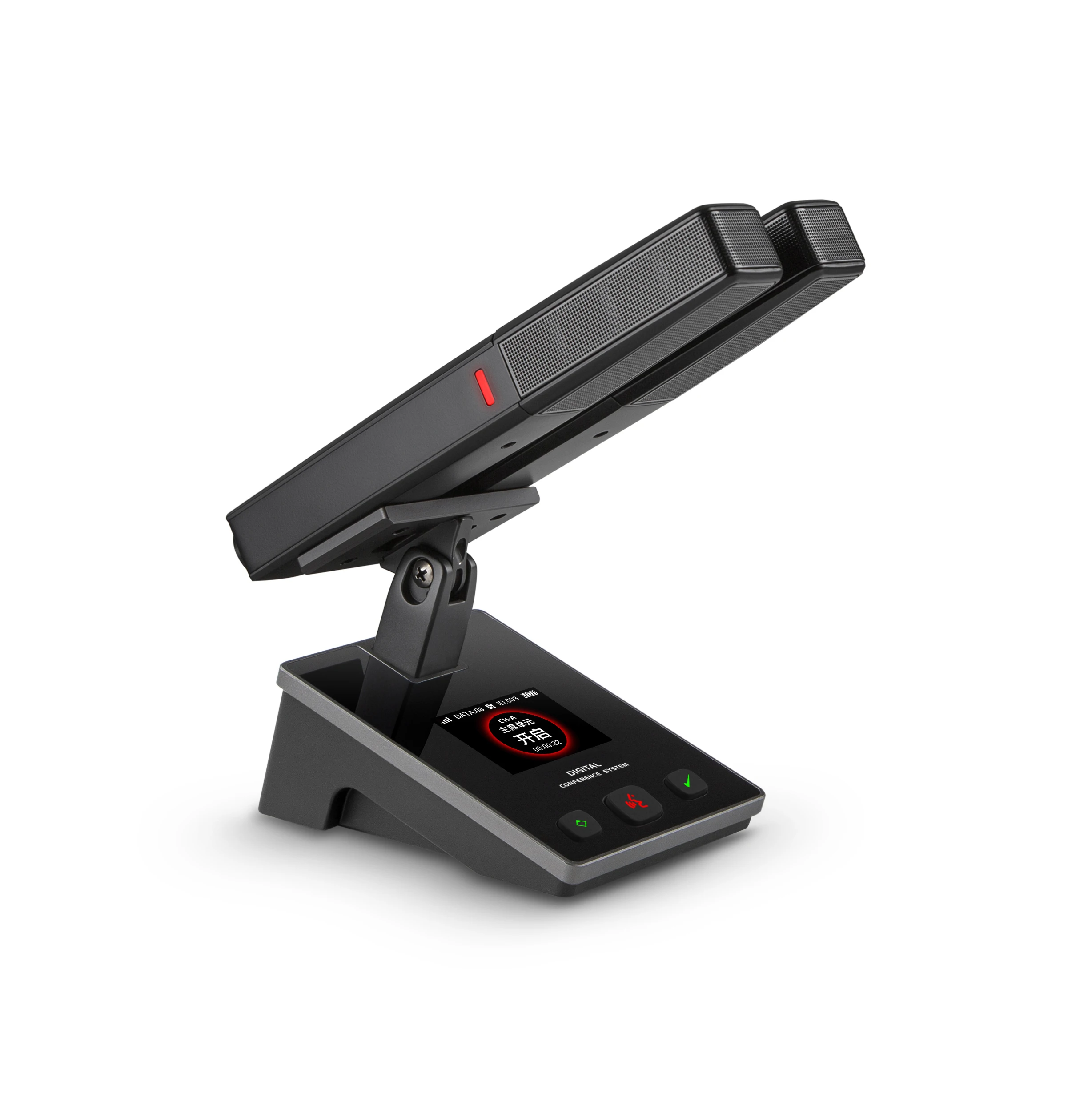 VCS-W362V-CD UHF digital audio video conference wireless conference microphone system  chairman delegate unit