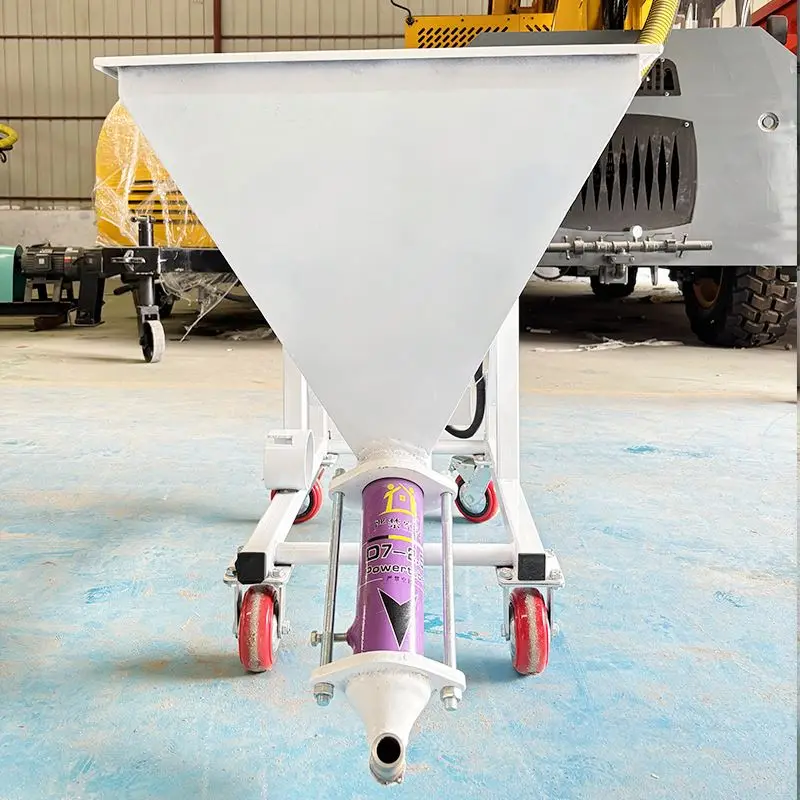 Diesel Cement Automatic Wall Mortar Spray Plaster Gun Mortar Sprayer Plastering Machine