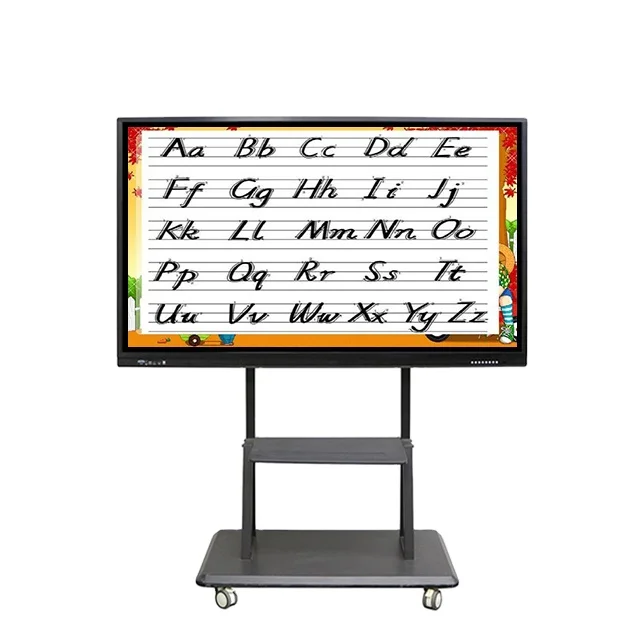 
65 75 86 inch Electronic Ir Interactive Whiteboard,Smart Board,All In One Interactive Flat Panel for office/school/meeting 