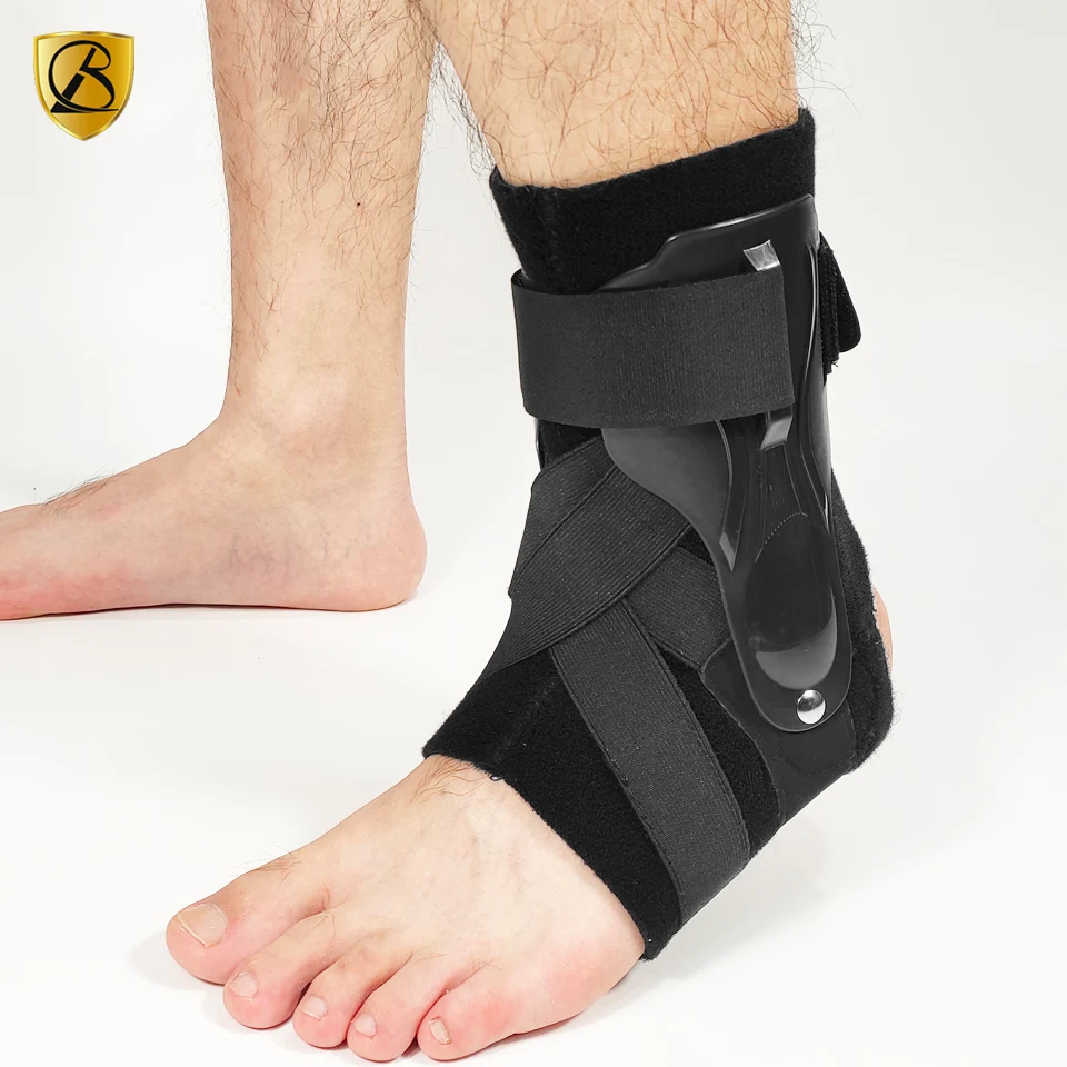 Copper Brace Ankle Brace Rigid Ankle Stabilizer for Protection & Sprain Support for sports, basket ball, football