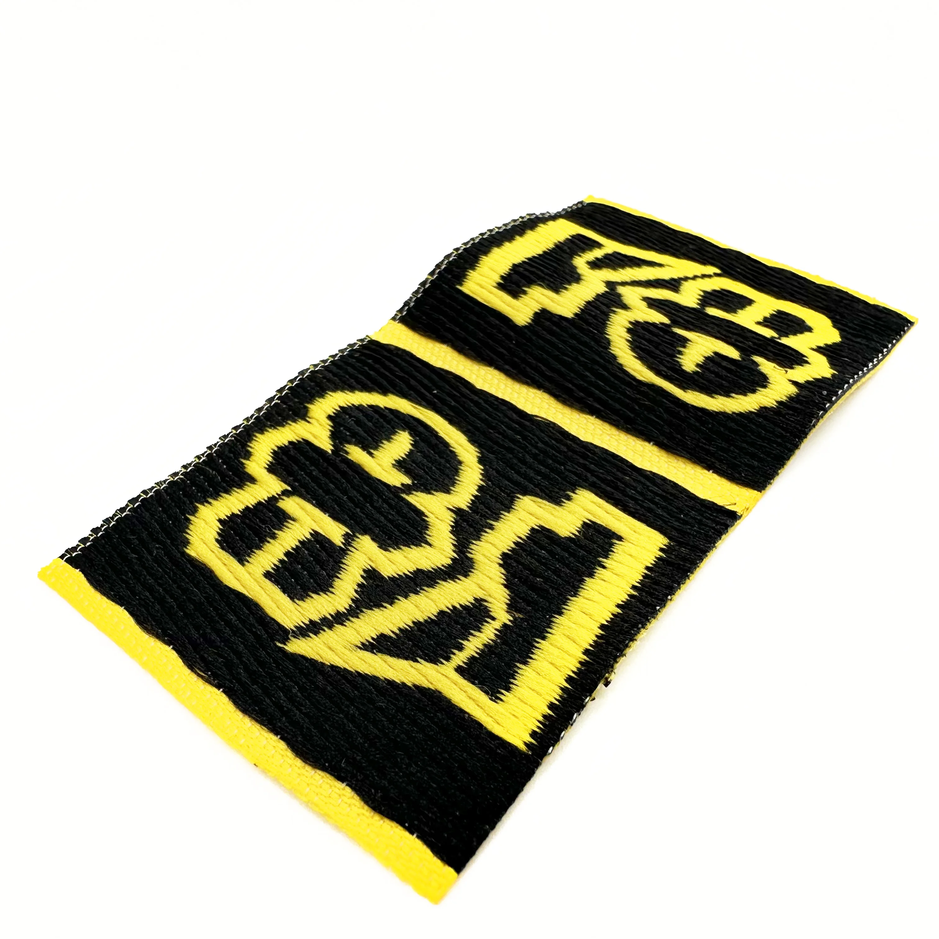 Custom Design Clothes Embroidery Iron on Fabric WOVEN  Embroidered Sports Jeans Patches Letters for Clothing