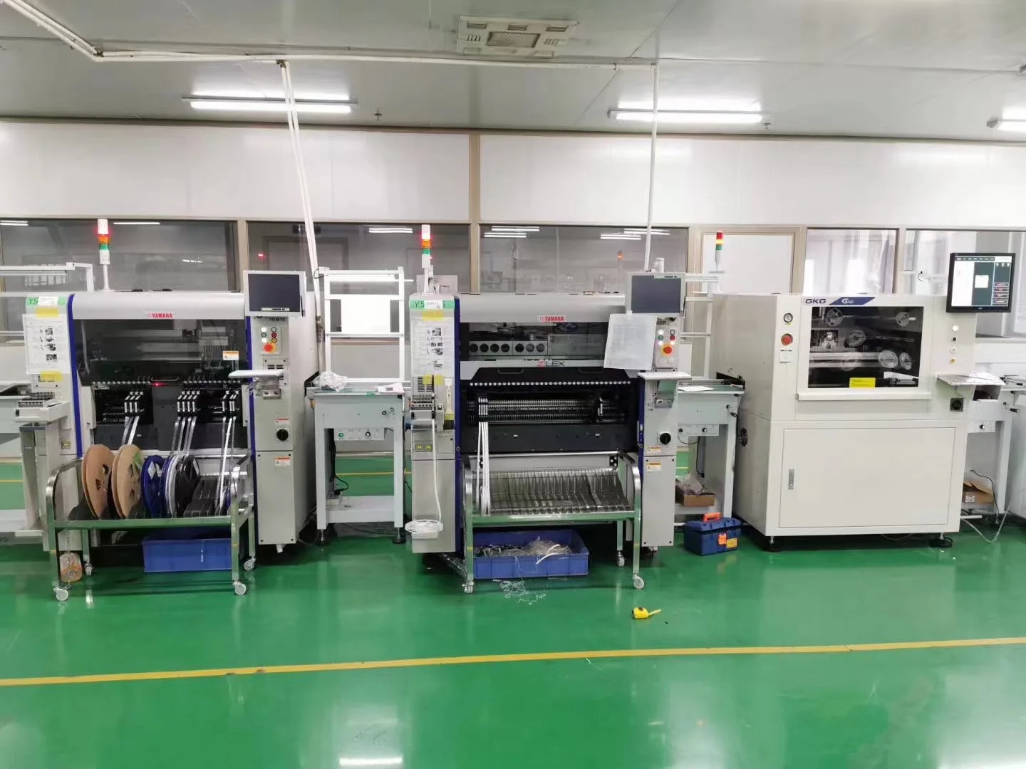 Cost-effective YAMAHA YV100XG Pick and Place Machine for SMT production lines