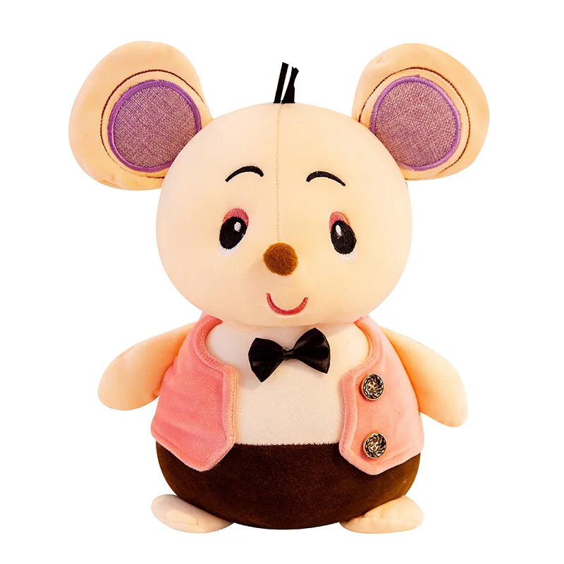 LOW MOQ Cheap Plush Rat Toys Baby Mascot Plush Dolls Soft Stuffed Animal Toys Minnie Mouse Plush