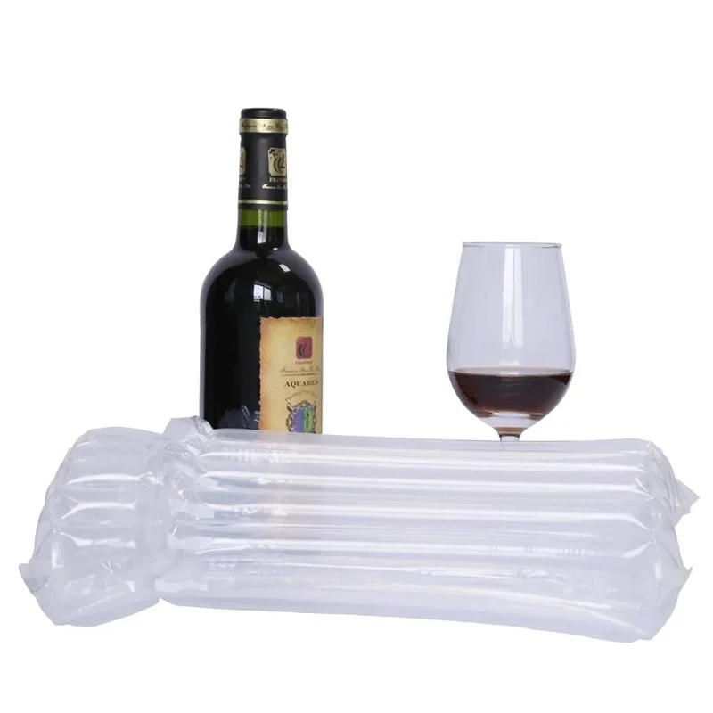 Durable Inflatable Plastic Air Column Stand-Up Pouch Roll Wrap Packaging for Secure Storage