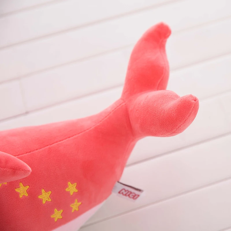 The manufacturer sells the new hot cheap cute dolphin pillow holiday gift cartoon plush toy dolphin doll