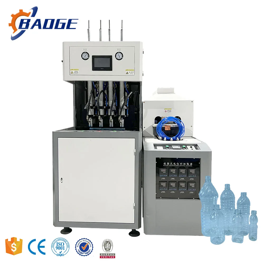 Good Quality Semi Automatic Stretching Blow Plastic Bottle Blowing Machine 20 Liter Bottle Blow Molding Machine Pet Blower