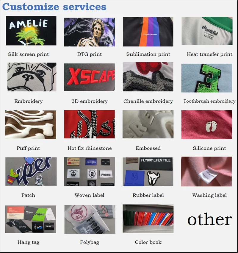 HD2213 custom embroidered logo 100% cotton hoodies unisex screen print anti-shrink Unisex Pullover oversize wholesale hoodies