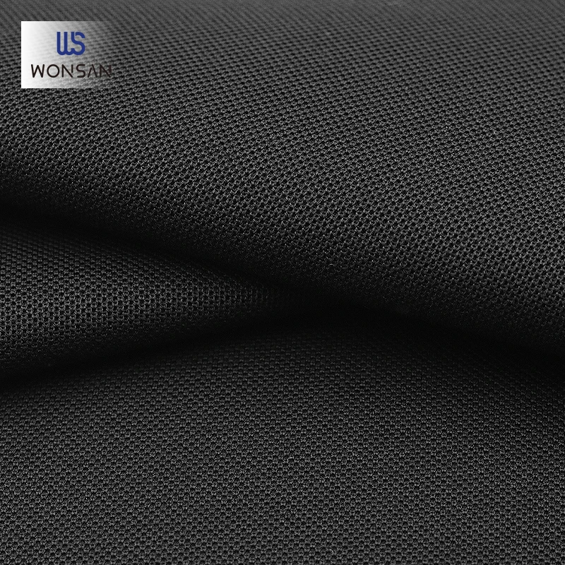Law Enforcement Department Mercerized Cotton 65S Mercerizer Pique T-shirt Base Layer Plain Dyed Knitting Fabric