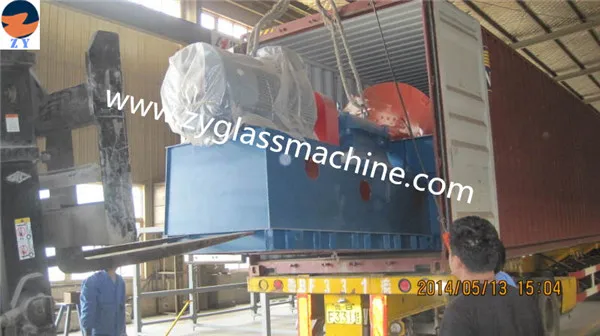 Flat glass tempering furnace