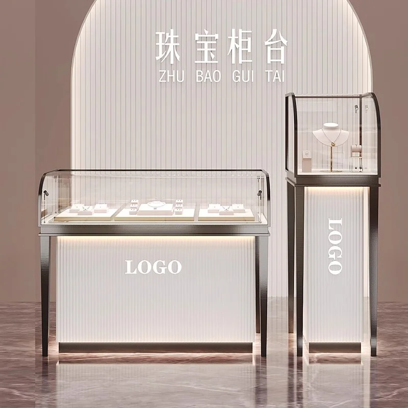 Wholesale Retail Display China Cabinets Custom Luxury Display Cases for Collectibles