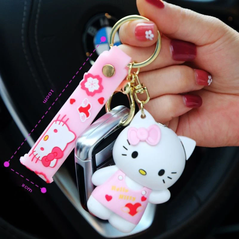 3d-зажигалка Hello Kitty мультяшная кукла газовая зажигалка с красным пламенем ветрозащитная Зажигалка для
