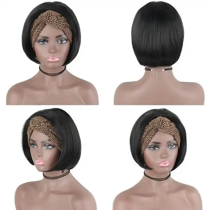 2 wigs deal 100% virgin brazilian human hair headband cheap wholesale natural human hair wigs for black women,none lace wigs