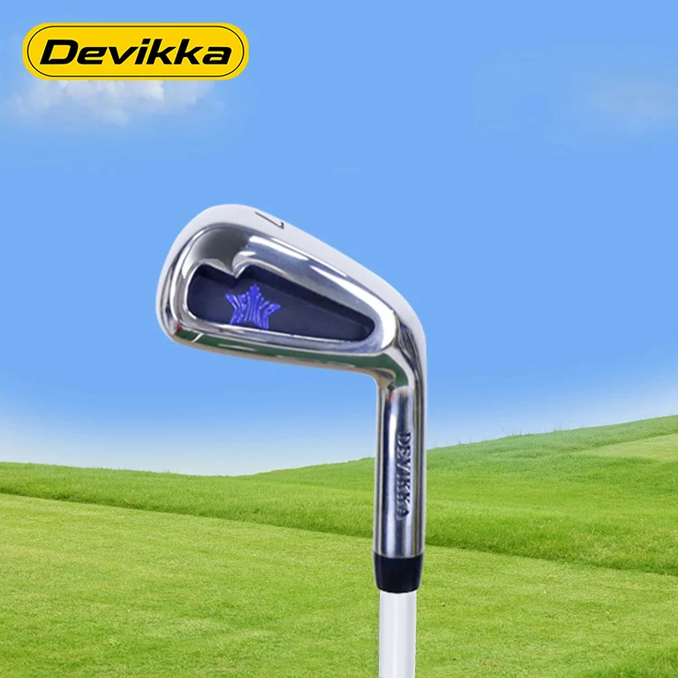 Devikka Mini size Golf #7 Irons head Training Clubs Aids for sweer spot Golf Swing training aids