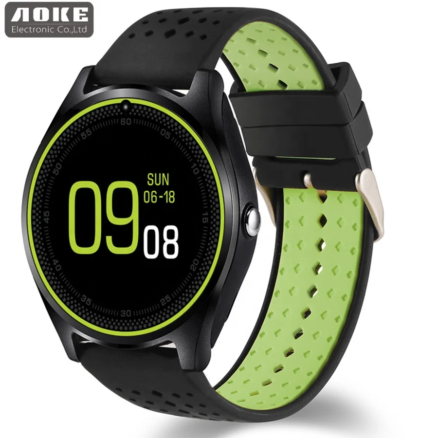 V9 слот для sim-карты шагомер Hands-free Call smartwatch, поддержка нескольких языков bluetooth smart watch V9