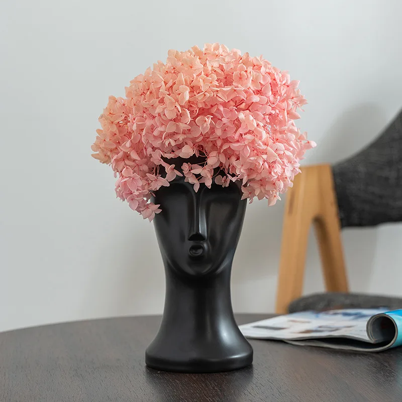 Q061 Hot Sale Luxury Vase Artwork Artistic Drawing Created Ceramic Flower Vase Decoration