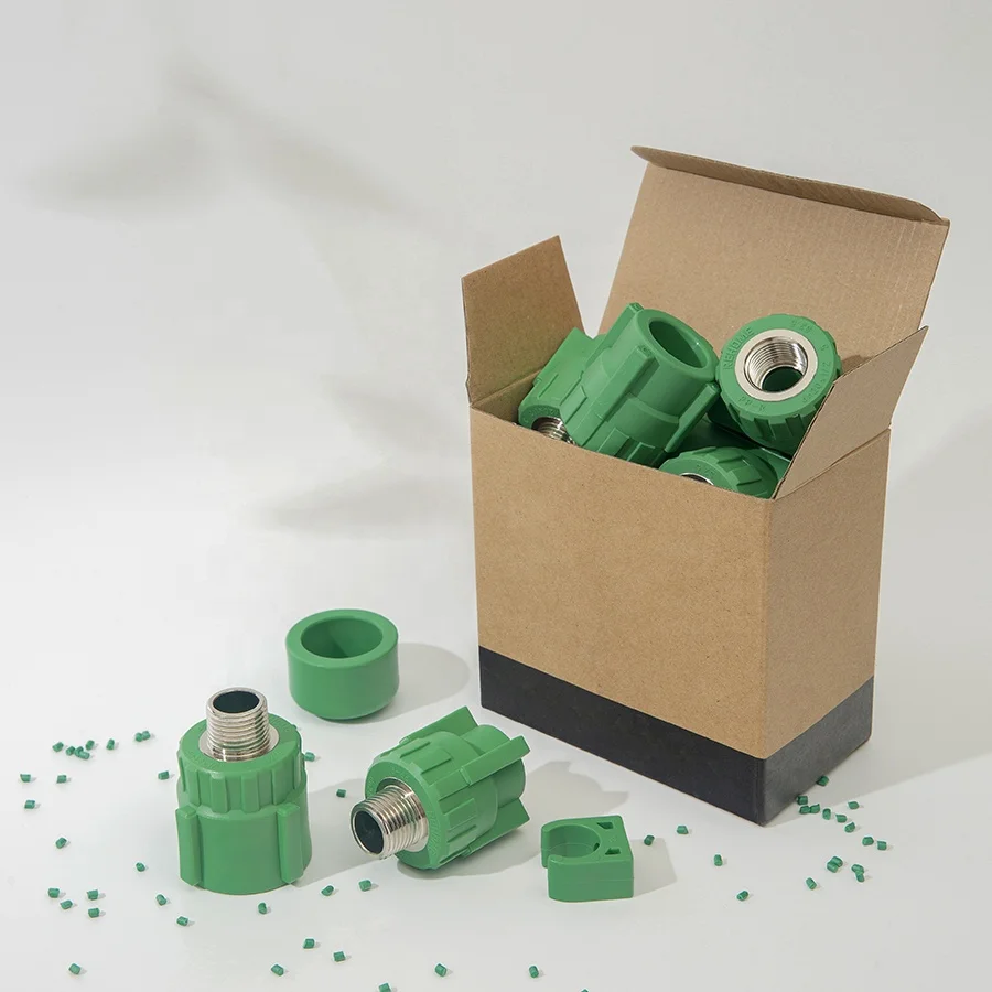 20mm 25mm 32mm ppr pipe fittings plumb ppr pipe connecting accessories polypropylene threaded coupling size brass pipe fittings