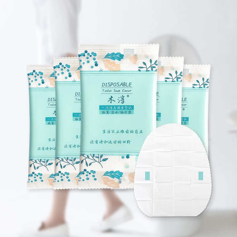 Hygiene disposable 1/24 fold toilet seat paper covers very convenient for travelling