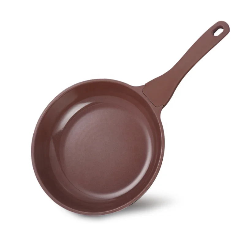 cast aluminum nonstick frying pan with induction bottom fry pan sets with bakelite handle