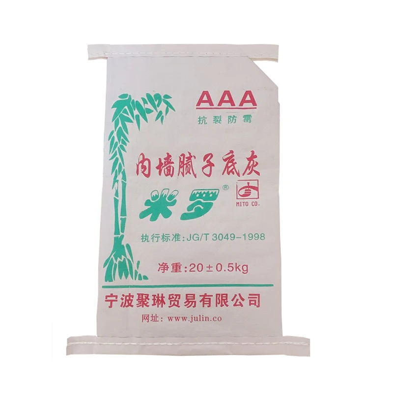 
Paper plastic compound Woven Bag Packaging for cement sand flour sacks paper bag 100% virgin materials 