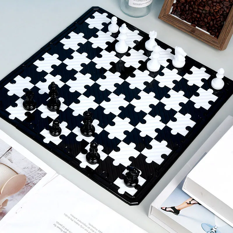Y35  Chess  chess   and card gatherings  leisure puzzle board games resin crafts mold diy