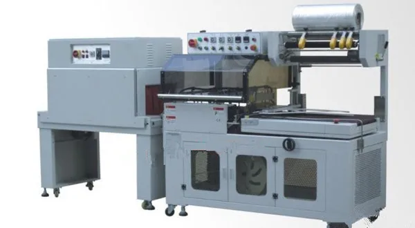 Automatic L Bar Sealer Side Sealing High quality Type Film Heat Shrink Packing machine shrink